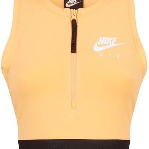 Nike air crop top size medium